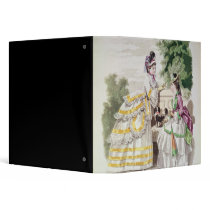 Female fashions 3 ring binder