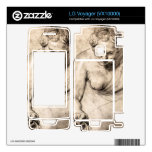 Female figure by Paul Rubens Decal For LG Voyager