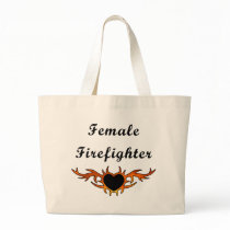 Female Firefighter Tattoo bags