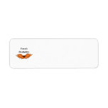 Female Firefighter Tattoos Return Address Label