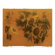 female flower design for zaz posters