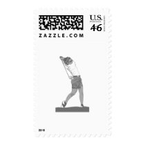 Female Golfer postage by shopaholicchick Female Golfer postage