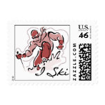 Female I Ski T shirts and Gifts postage