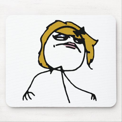 Female Like a Boss Mouse Pads