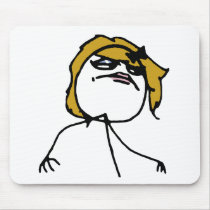 Female Like a Boss Mouse Pads