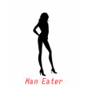 female, Man Eater t-shirts by cyclone777 female, Man Eater t-shirts