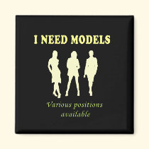 Female models gallery magnets