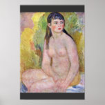 Female Nude,  By Pierre-Auguste Renoir Posters