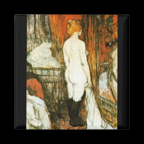 Female Nude by Toulouse-Lautrec Fridge Magnets