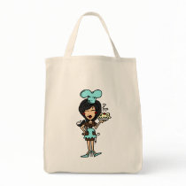 Female Pastry Chef - Black Hair T-shirts and Gifts bags