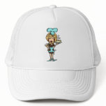 Female Pastry Chef - Blond T-shirts and Gifts hats