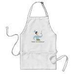 Female pastry chef frosted cake culinary appare... aprons