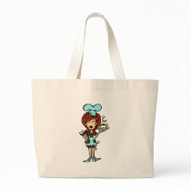 Female Pastry Chef - Red Hair T-shirts and Gifts bags