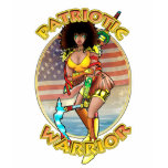 Female Patriotic Warrior Shirt