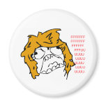 Female Rage magnets