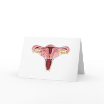 Female Reproductive Greeting Card