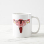 Female reproductive system mug