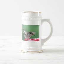 Female Ruby-Throated Hummingbird Coffee Mug