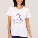 Female Runner - Run Like a Girl t-shirts