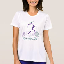 Female Runner - Run Like a Girl t-shirts by tammylj Female Runner - Run Like a Girl t-shirts