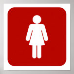 Female Sign posters
