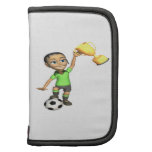 Female Soccer Champion Folio Planner