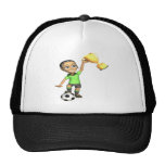 Female Soccer Champion Hat