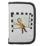 Female Soccer Goalie Folio Planner