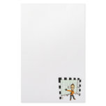 Female Soccer Goalie Customized Stationery