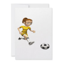 Female Soccer Player Announcements