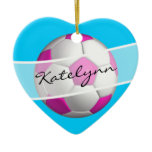 Female Soccer Player's Christmas Tree Ornament