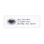 Female Spicebush Swallowtail Butterfly Custom Return Address Label