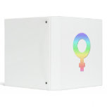 Female Symbol Notebook Binder for Back to School