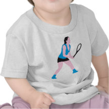 female tennis more player t shirts