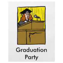Female Validictorian Flyer