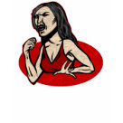 ladies_casual_longsleeve - Female Vampire T-shirts features a woman vampire who has risen from her coffin in search of a bloody meal.: Sizes Available colors: cardinal ladies_casual_longsleeve - Female Vampire T-shirts features a woman vampire who has risen from her coffin in search of a bloody meal.: Sizes Available colors: cardinal