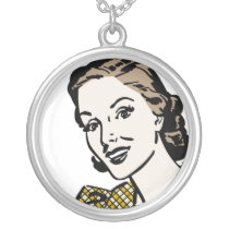 Female Vintage Pendant Necklace necklaces
