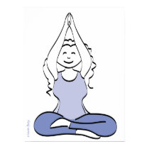Female Yogi Poster posters