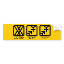 FemaleBoth to Both Light Bumper Sticker bumper stickers