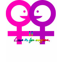 Females Loving Females t-shirts