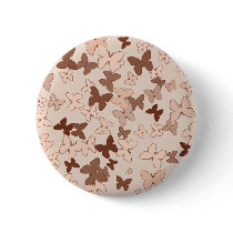 Feminine Butterflies Button buttons