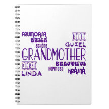 Feminine Chic : Beautiful Grandmothers & Grandmas Spiral Notebooks