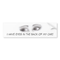 Feminine Eyes bumper stickers