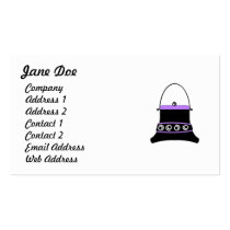 Feminine Purple Business Cards business cards