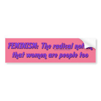Feminism bumper stickers by bumper2bumper Feminism bumper stickers