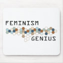 Feminism Genius mousepads by itsallhot Feminism Genius mousepads