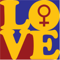 Feminism Love photo sculptures