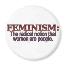 Feminism magnets by captainjoekickass Feminism magnets