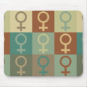 Feminism Pop Art mousepads by 1000suns Feminism Pop Art mousepads