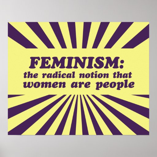 Feminism Posters Zazzle